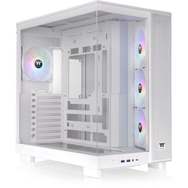 Thermaltake View 380 XL TG ARGB Gaming Midi Tower  Snow White