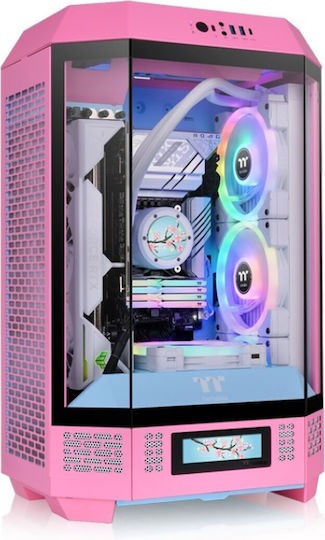 Thermaltake The Tower 300 Micro Tower  Bubble Pink