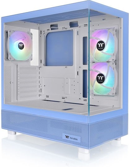 Thermaltake View 270 Plus TG ARGB Midi Tower  Hydrangea Blue