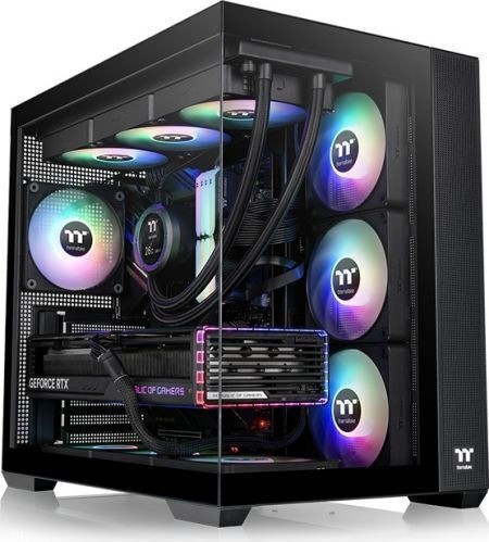 Thermaltake View 380 TG ARGB Gaming Midi Tower black