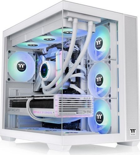 Thermaltake View 380 TG ARGB Gaming Midi Tower white