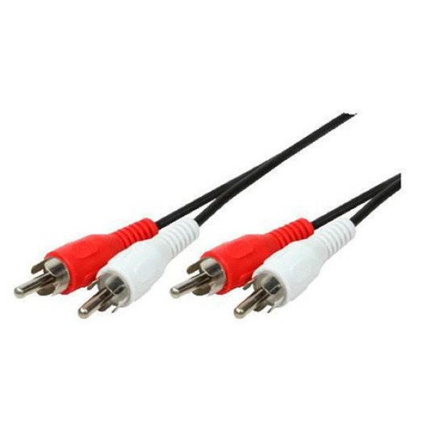 LOGILINK AUDIO CABLE 2XRCA-M TO 2XRCA-M CA1040 5M