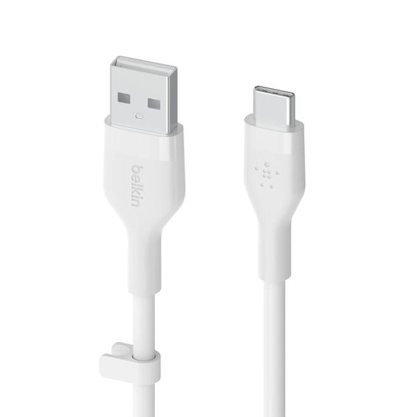 BELKIN FLEX USB-A/USB-C TO 15W 2M MFI. CERT. WHITE CAB008BT2MWH