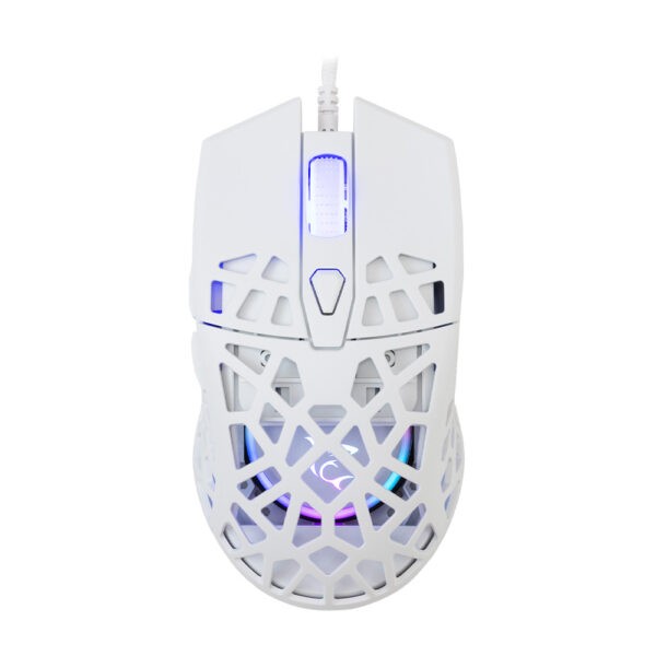 WHITE SHARK RGB GAMING MOUSE GM-5018 WHITE