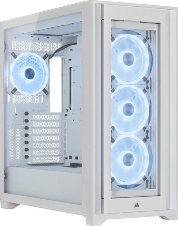 CORSAIR ICUE 5000X RGB QL EDI WH ATX CC-9011233-WW