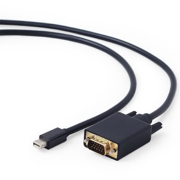 CABLEXPERT MINI DISPLAYPORT TO VGA ADAPTER CABLE BLACK 1,8M