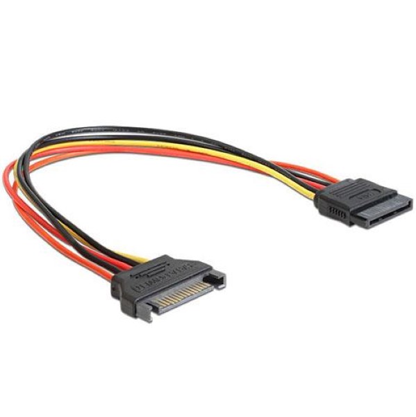 CABLEXPERT SATA POWER EXTENSION CABLE 0,3M