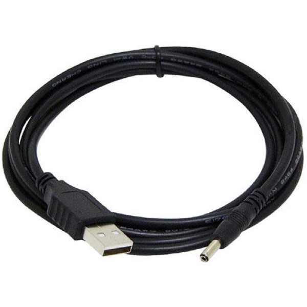 CABLEXPERT USB AM TO 3,5MM POWER PLUG CABLE 1,8M BLACK