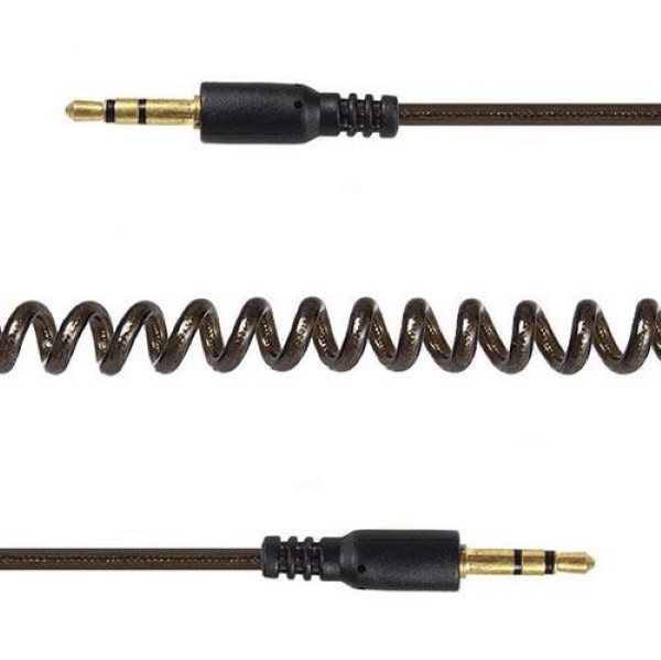 CABLEXPERT 3.5 MM STEREO SPIRAL AUDIO CABLE 1.8 M