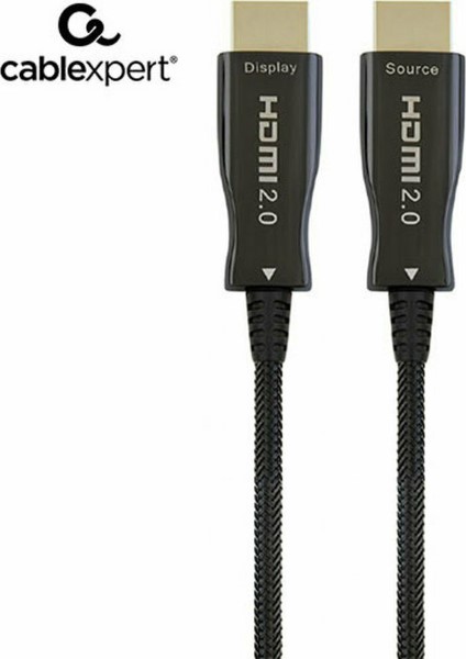 CABLEXPERT ACTIVE OPTICAL HIGH SPEED 4K HDMI CABLE WITH ETHERNET 20M