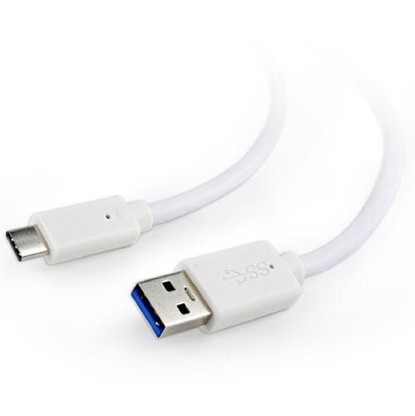 CABLEXPERT USB 3.0 AM TO TYPE-C CABLE 1M WHITE