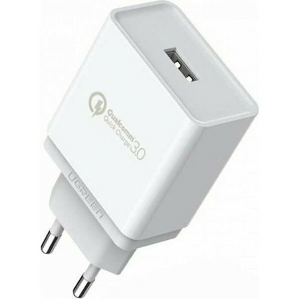 Ugreen Charger Cd122 18W Qc3.0 White 10133