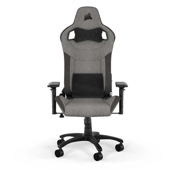 Corsair Gaming Chair T3 Rush Fabric 2023 - Grey-Charcoal - Cf-9010056-Ww Cf-9010056-Ww
