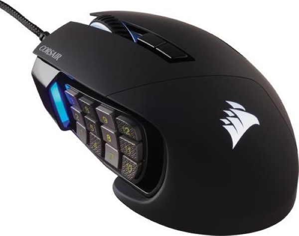 CORSAIR SCIMITAR RGB ELITE BK GAMING MAUS