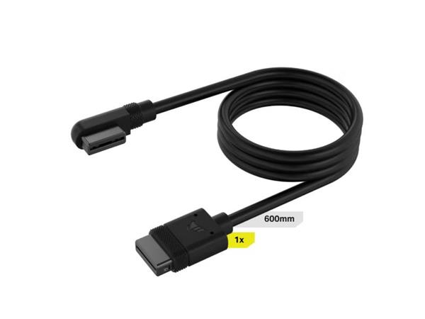 Corsair Diy Icue Link Cable 1X600Mm - Black Cl-9011122-Ww