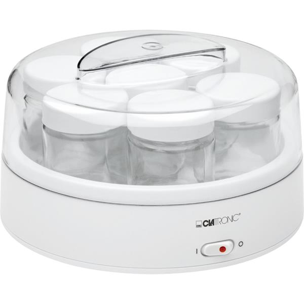 CLATRONIC JM 3344 WEIΓ JOGHURTMAKER MIT 7 GLΓ¤SERN