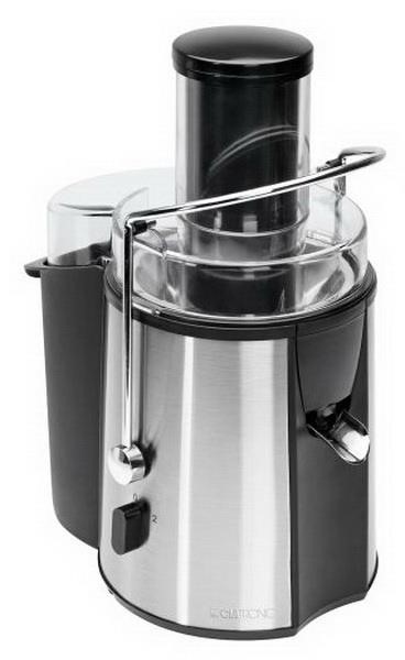 Clatronic AE 3532 Professional Automatic Juicer stainless steel  black