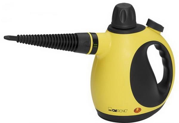 Clatronic DR 3653 Steam Cleaner yellow  black