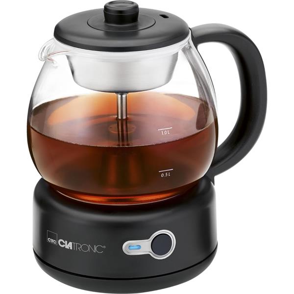 CLATRONIC TK 3715 SCHWARZ TEEKOCHER 1,0L