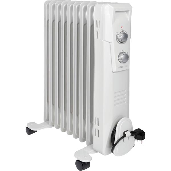CLATRONIC RA 3736 WHITE 9 RIB RADIATOR 2000 W