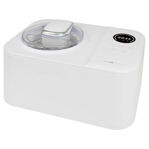 CLATRONIC ICM 3784 WHITE KOMPRESSOR-ICE CREAM MAKER 1,2L