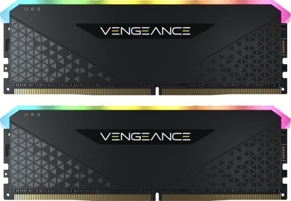 CORSAIR D4 32GB 3200-16 VENGEANCERGBRS K2 BK
