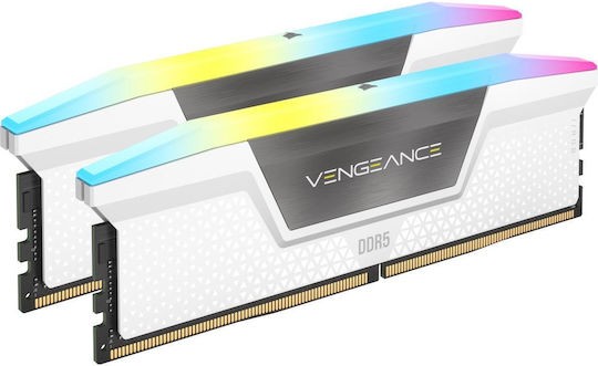 Corsair Vengeance RGB DDR5 32GB RAM  2x16GB Modules  5200Mhz