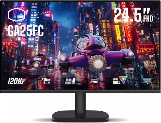 CoolerMaster GA25FC IPS Gaming Monitor 24.5" FHD 1920x1080