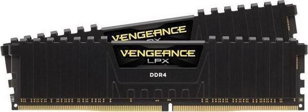 CORSAIR RAM DDR4 16GB 3000-15 VENGEANCE LPX BK K2 COR