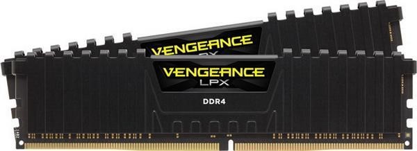 CORSAIR RAM DDR4 32GB 2400-14 VENGEANCE LPX BK K2 COR