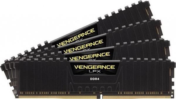 CORSAIR RAM DDR4 32GB 3200-16 VENGEANCE LPX K4 COR