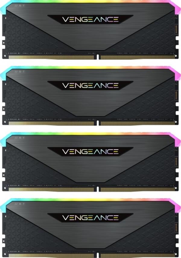 CORSAIR D4128GB 3600-18 VENGEANCERGBRT K4 BK