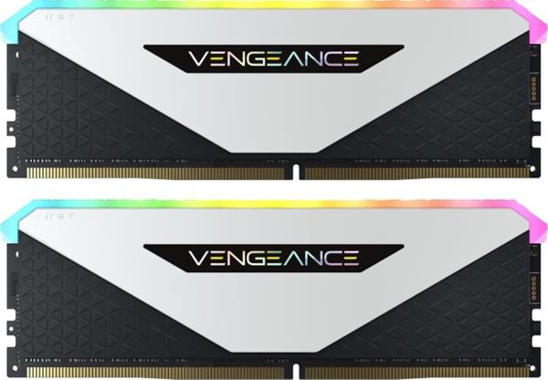 CORSAIR D4 16GB 3600-18 VENGEANCERGBRT K2 WH