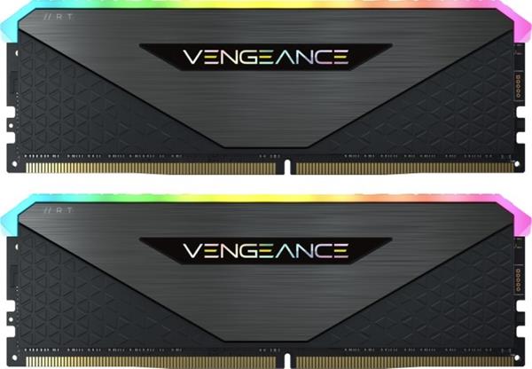 CORSAIR D4 32GB 3600-18 VENGEANCERGBRT K2 BK