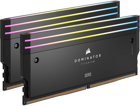 Corsair Dominator Titanium RGB XMP DDR5 64GB RAM  2x32GB Modules 6600Mhz