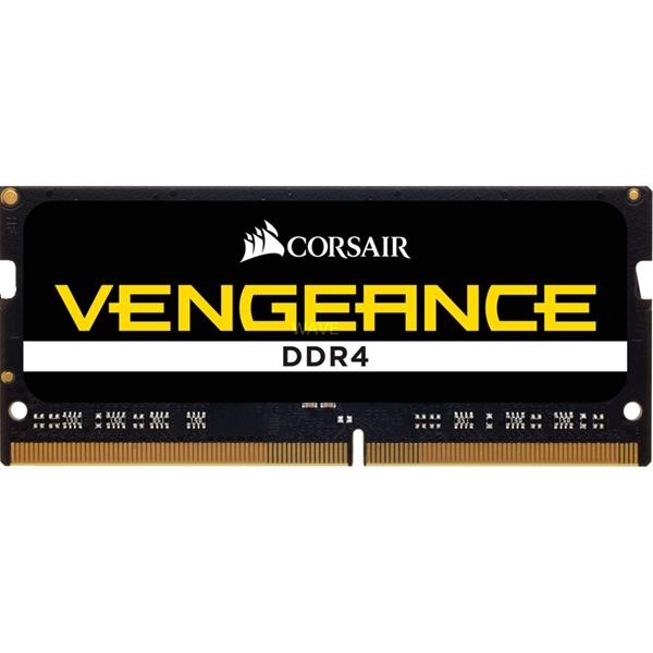 CORSAIR SO-DIMM 16GB DDR4-2666, MEMORY  BLACK, CMSX16GX4M1A2666C18, VENGEANCE