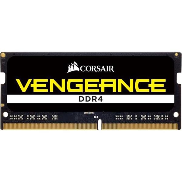 CORSAIR SO-DIMM 8 GB DDR4-2400, RAM 8 GB CL16 16-16-39 1 PIECE OF BLACK, CMSX8GX4M1A2400C16, VENGEANCE