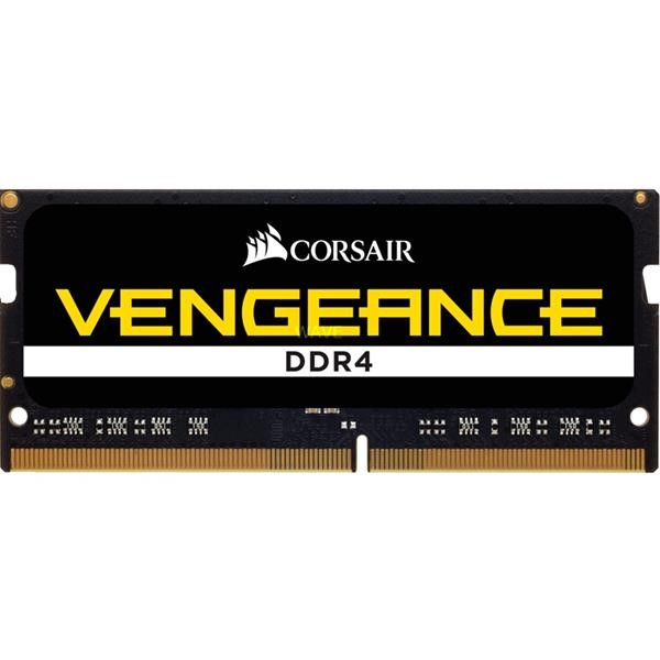 CORSAIR SO-DIMM 8GB DDR4-2666, MEMORY  BLACK, CMSX8GX4M1A2666C18, VENGEANCE