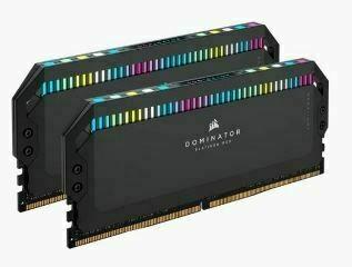 CORSAIR DOMINATOR PLATINUM RGB 32GB DDR5 RAM  2X16GB   5200MHZ