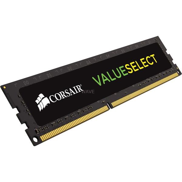 CORSAIR VALUESELECT DIMM 16 GB DDR4-2666,   16 GB CL18 18-18-43 1 PIECE CMV16GX4M1A2666C18, VALUE SELECT CMV16GX4M1A2666C18
