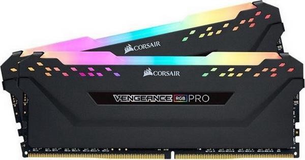 CORSAIR D416GB 2666-16 VENG. RGB PRO BK K2