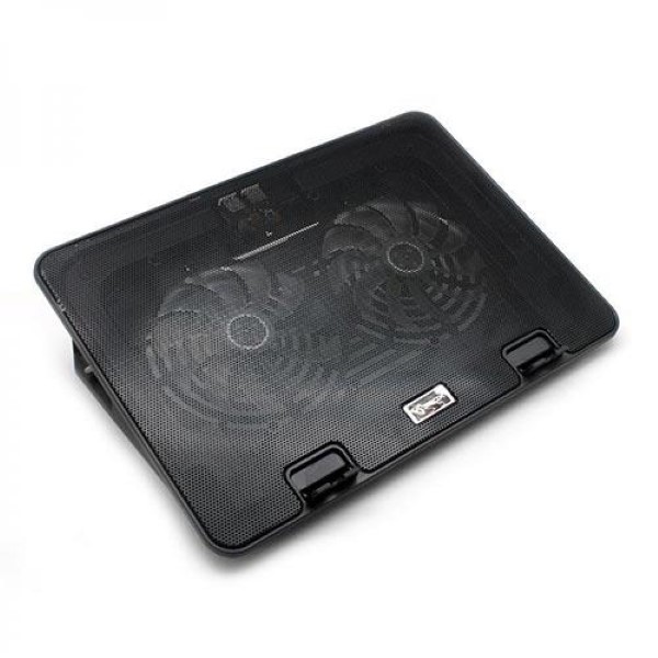 SBOX USB COOLING PAD 15,6" 2XBLUE LED FAN 140 MM