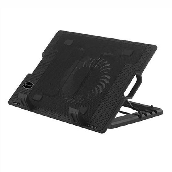 SBOX USB COOLING PAD 17,3" WITH ADJUSTABLE HEIGHT BLEU LED FAN 130MM