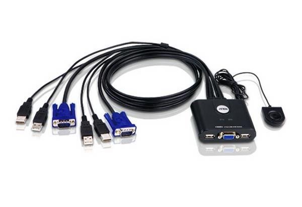 ATEN  2-PORT USB VGA KVM SWITCH