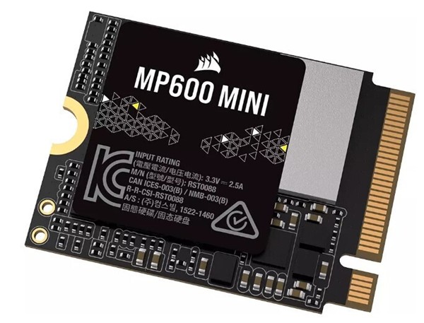 Corsair MP600 Mini SSD 2TB M.2 NVMe PCI Express 4.0 2230