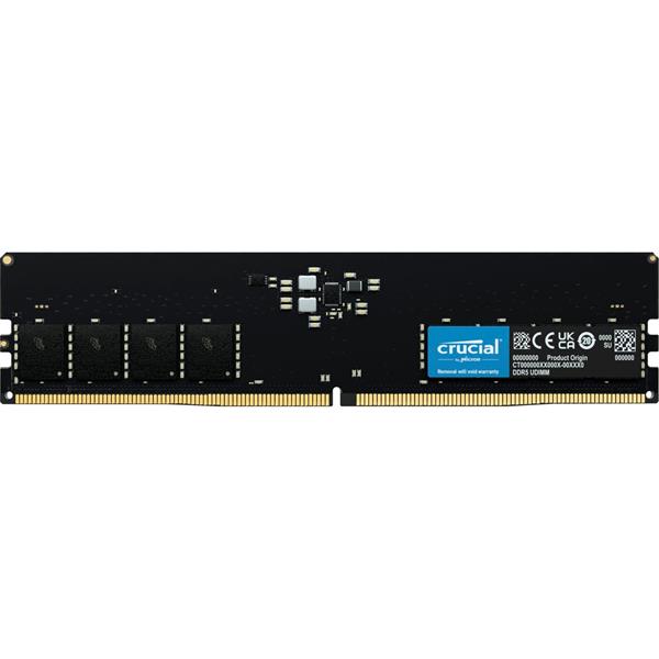 CRUCIAL 16GB DDR5-4800 UDIMM CL40  16GBIT