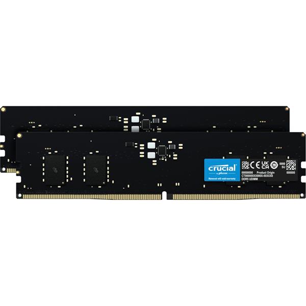 CRUCIAL 16GB KIT DDR5-4800  2X8GB  UDIMM CL40  16GBIT