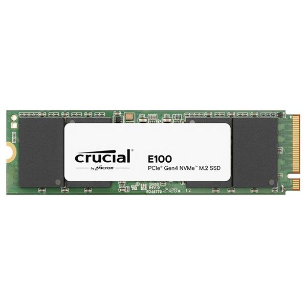 Crucial E100 Gen4 2280 480GB NVMe PCIe M.2 SSD