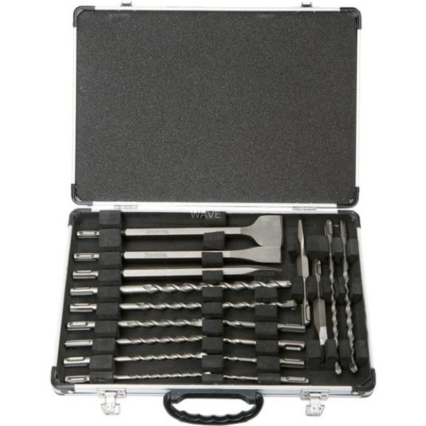 MAKITA DRILL MEIßELSET D-42444 SDS -, 17-PIECE, CHISEL AND DRILL SET