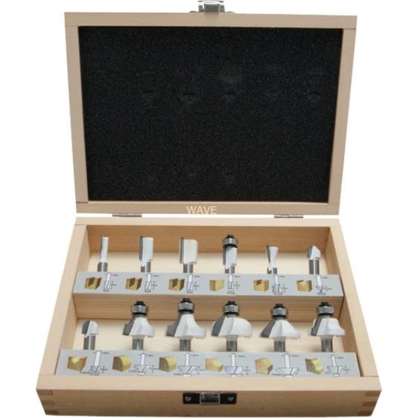 MAKITA ROUTER SET D-53556, 12-PIECE